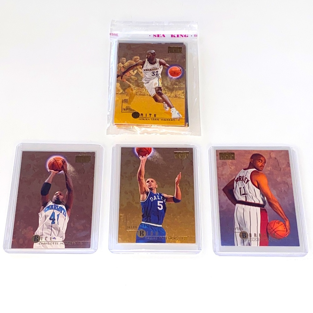 Lot of 13 Skybox Premium NBA Basketball Cards 1996-1997